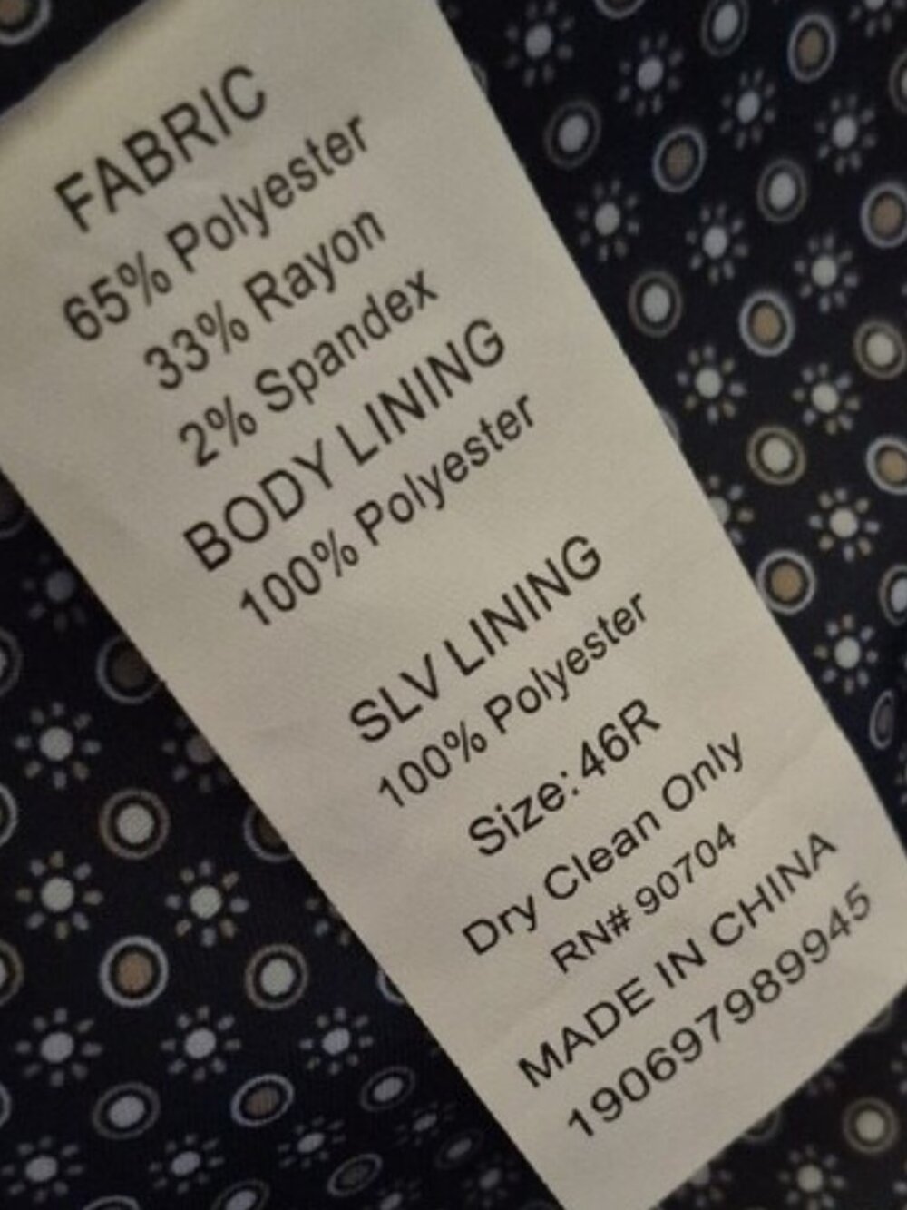 Alan Flusser Men's Classic Micro-Check/Plaid Print Luxury Blazer *Custom Lining* - Picture 17 of 17